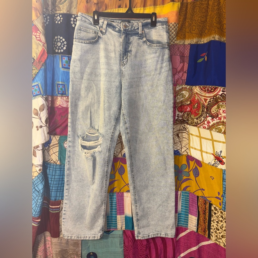 High rise jeans